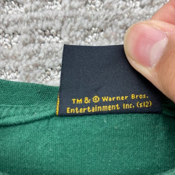 Harry Potter Slytherin Shirt Adult M Green Exhibition Official Merchandise 2012 - Picture 5 of 9